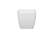 Indoor Pot Cover 16cm Square White Indoor Pot Cover 16cm Square White